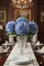 2PC 18" Blue Hydrangea Stem – 7" Blooms for Bouquets, Home & Event Floral Decor